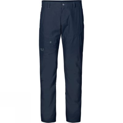 Pantalones Jack Wolfskin Chino Hombre Azul Marino - Chile JST237085